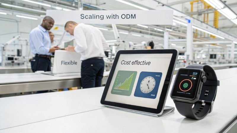 Scaling with ODM strategy featuring smartwatch and cost-effective analysis